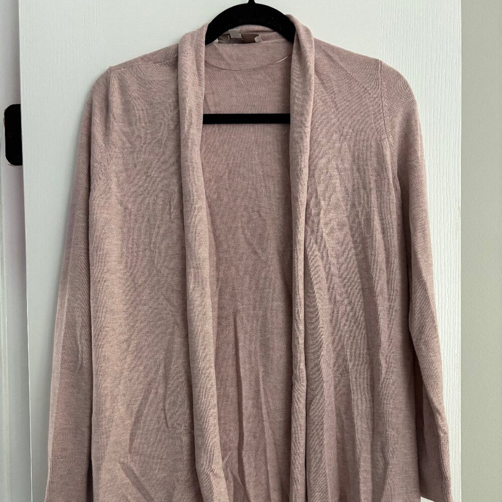 LOFT open rolled neck cardigan